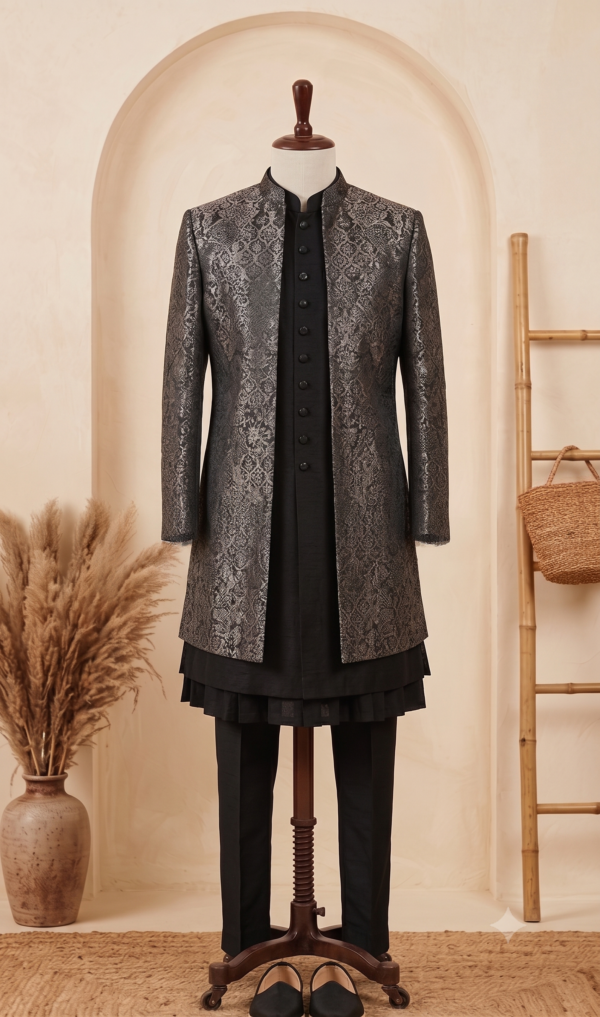 Midnight Majesty Sherwani