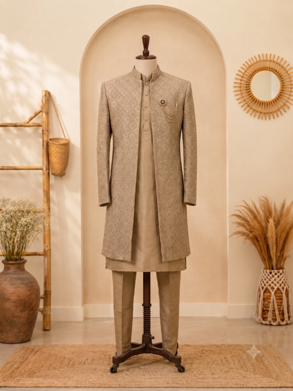 Sandstone Regal Sherwani