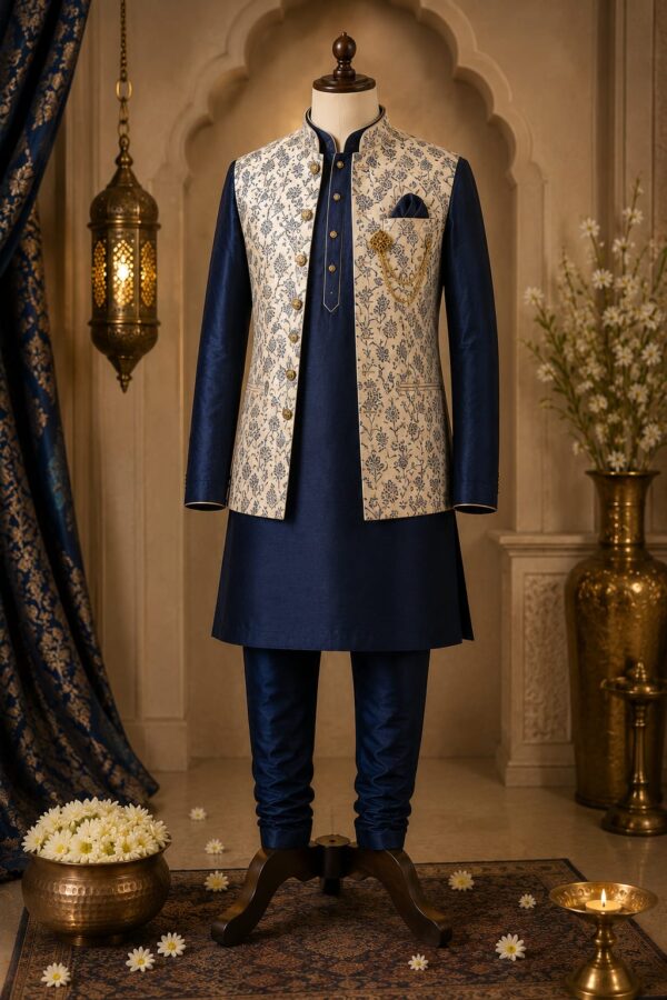 WhatsApp Image 2026-07-14 at 10.42.46 PM (2) Sapphire Heritage Kurta Set