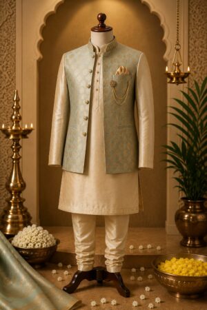 Ivory Prestige Kurta Set Ivory Prestige Kurta Set