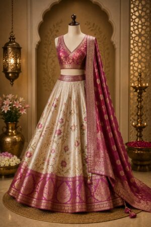 Rose Majesty Lehenga